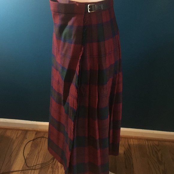 Vintage Charter Club Wrap Pleat Skirt - Picture 3 of 8